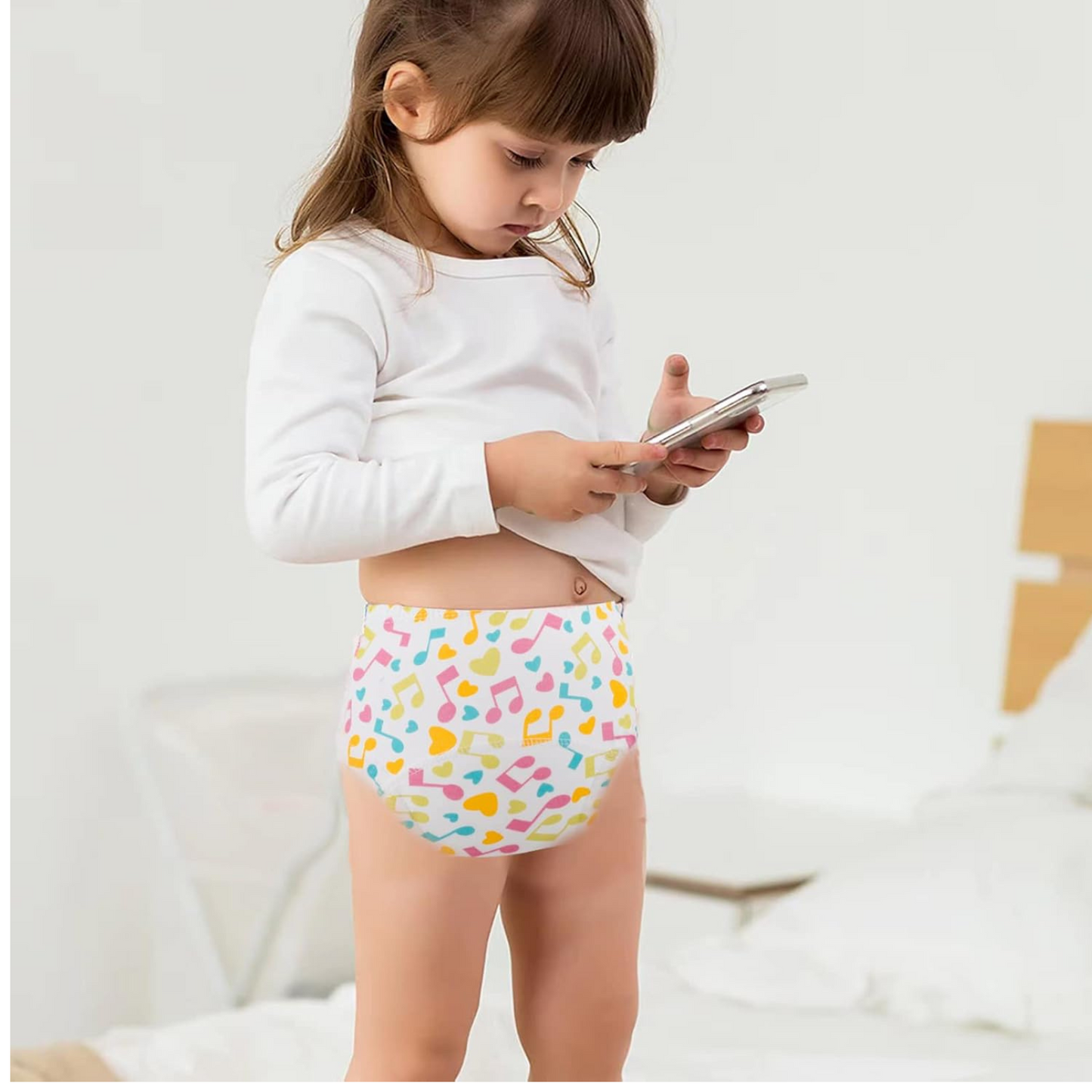 Softlia Baby Padded Underwear | 3-Layer Cotton Training Panties for Toddlers | Reusable, Absorbent & Leak-Proof