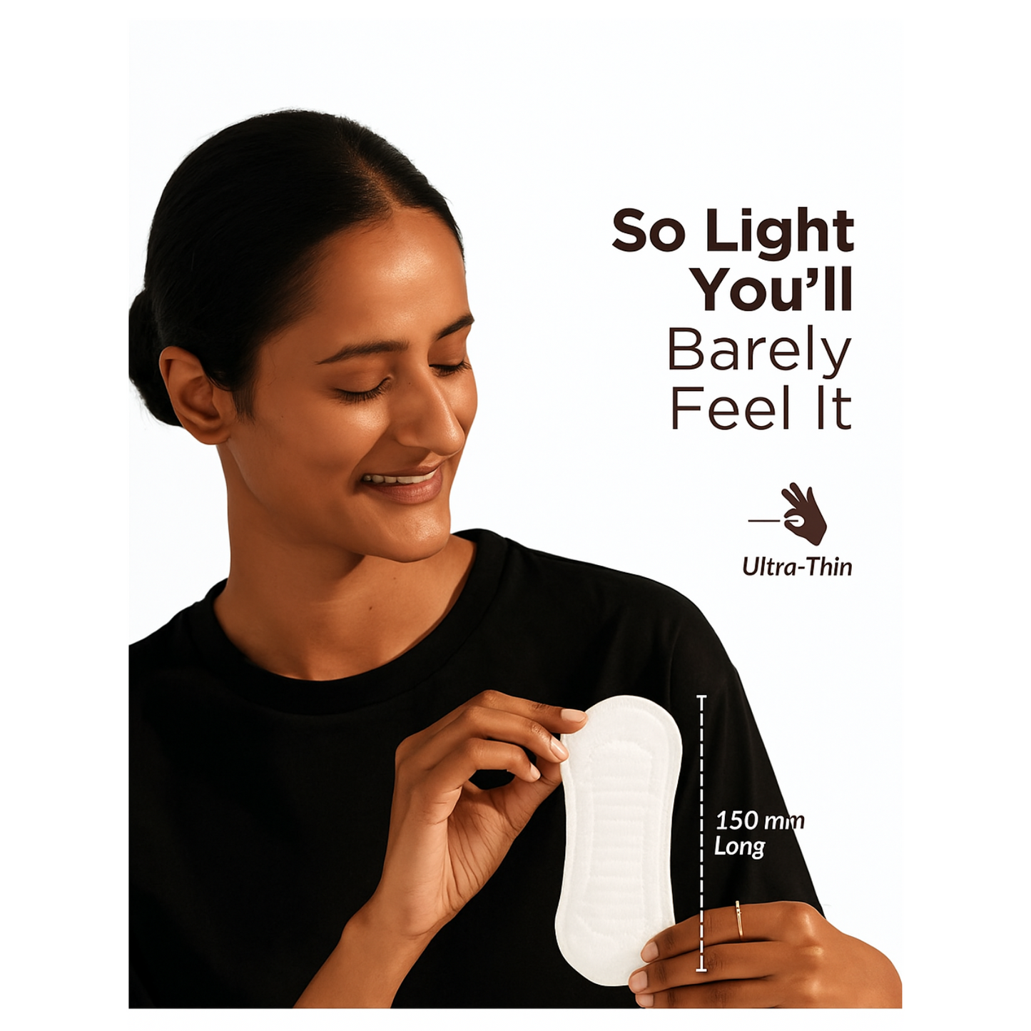 Softlia Reusable Panty Liners for Women | Daily Use, Breathable, Ultra-Thin & Washable