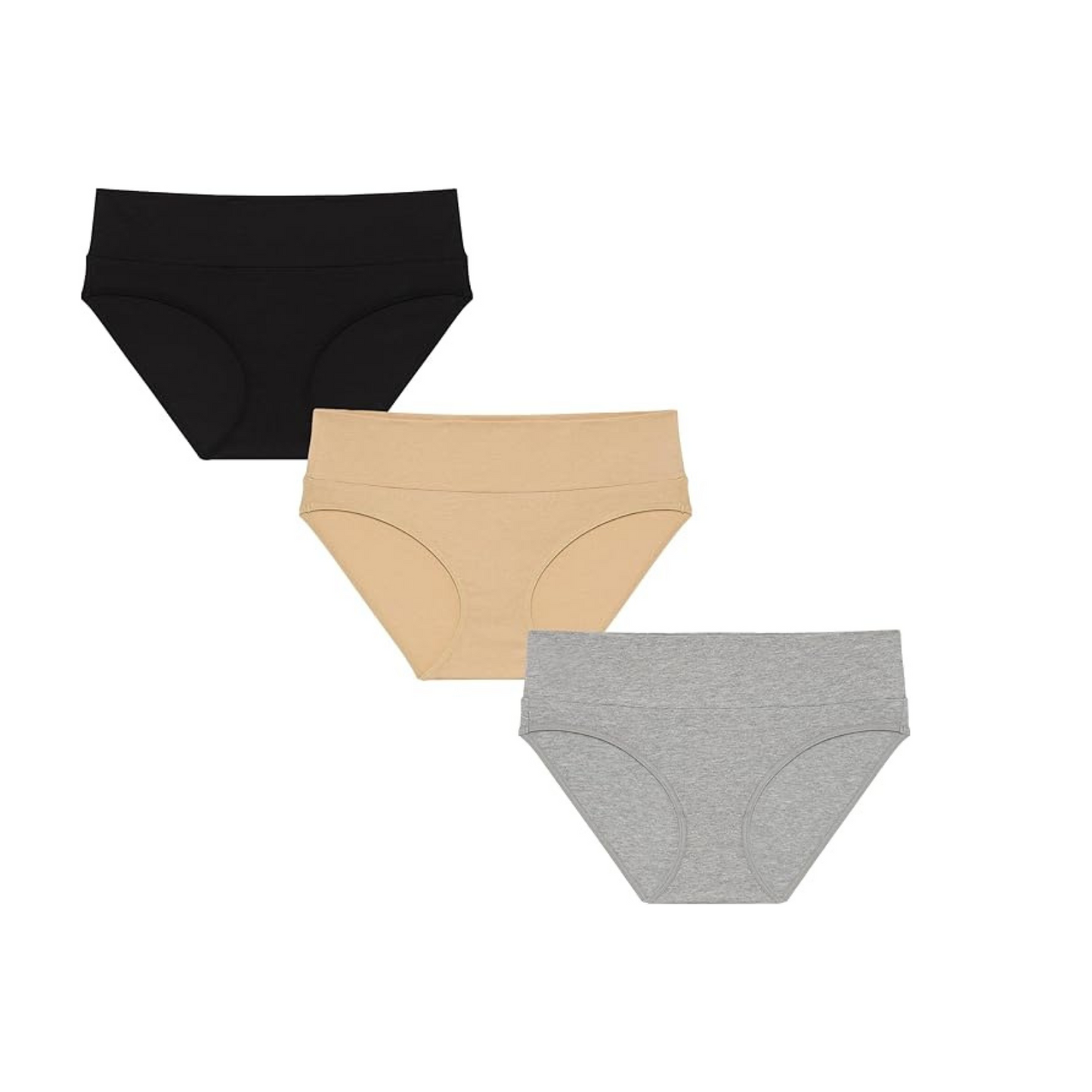 Softlia Women’s Low Waist Maternity Panty | Under Bump Pregnancy Briefs | Soft Cotton, Stretchable & Skin-Friedly