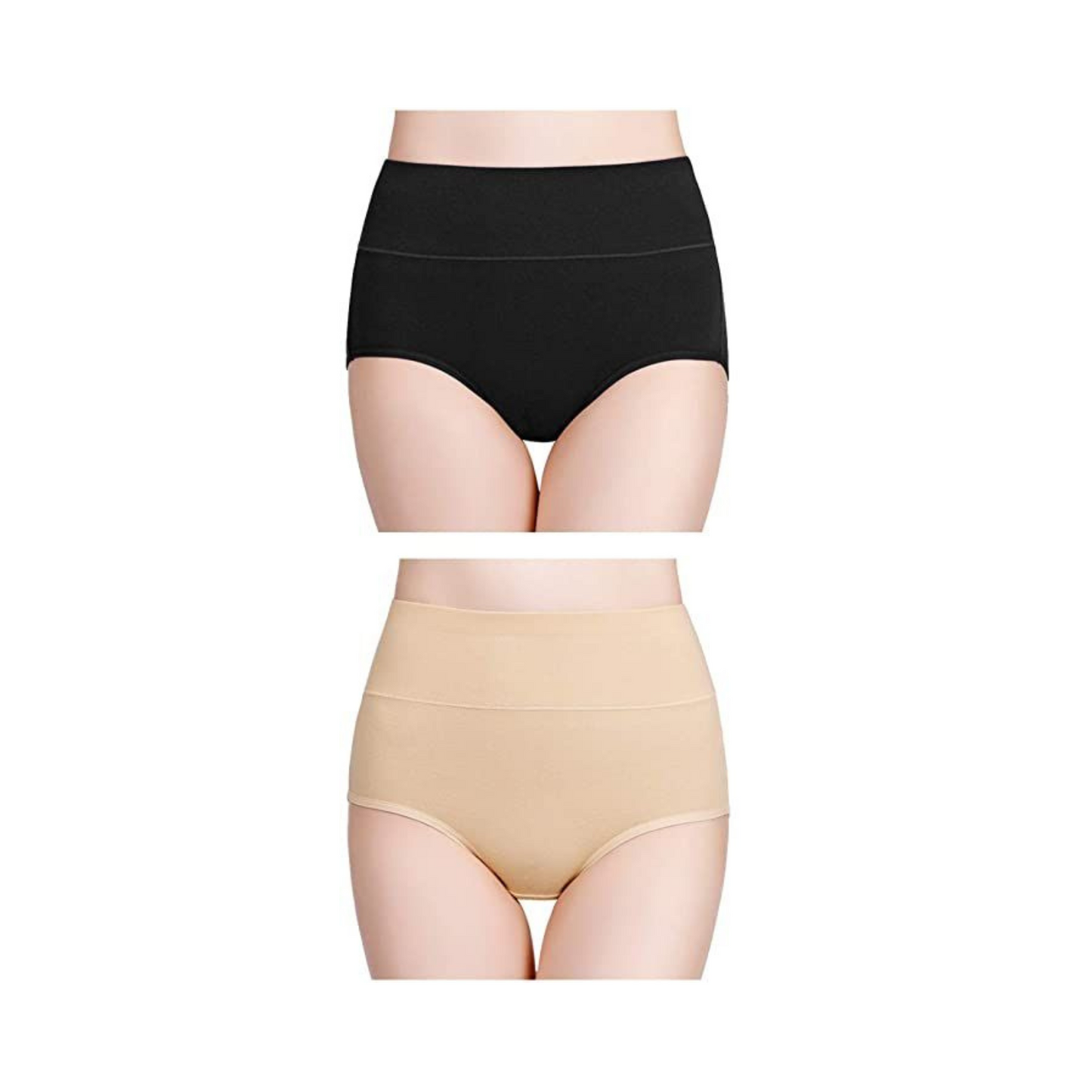 Softlia Women’s High Waist Maternity Panty | Over Bump Support | Soft Cotton & Stretchable | Full Belly Coverage