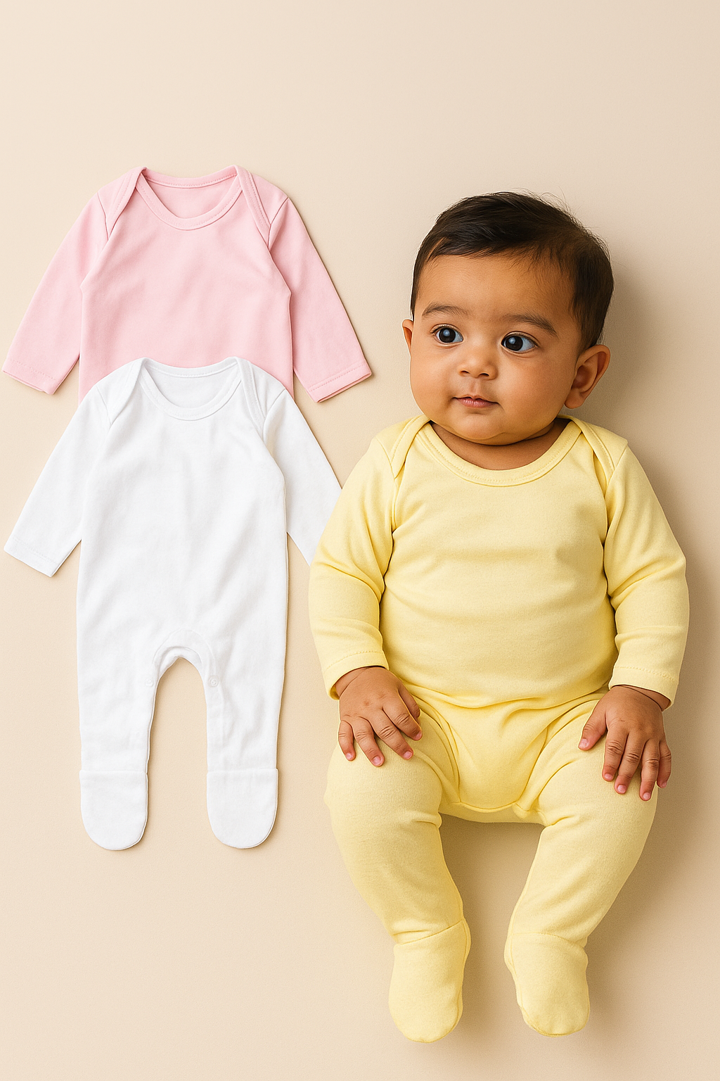 Softlia 100% Cotton Rompers/Sleepsuits/Jumpsuit/Night Suits for Baby Boys & Girls, Infants, New Borns