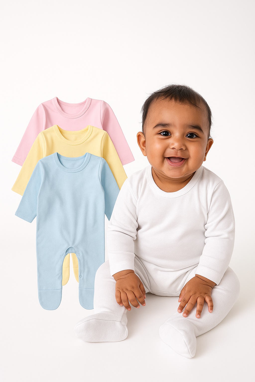 Softlia 100% Cotton Rompers/Sleepsuits/Jumpsuit/Night Suits for Baby Boys & Girls, Infants, New Borns