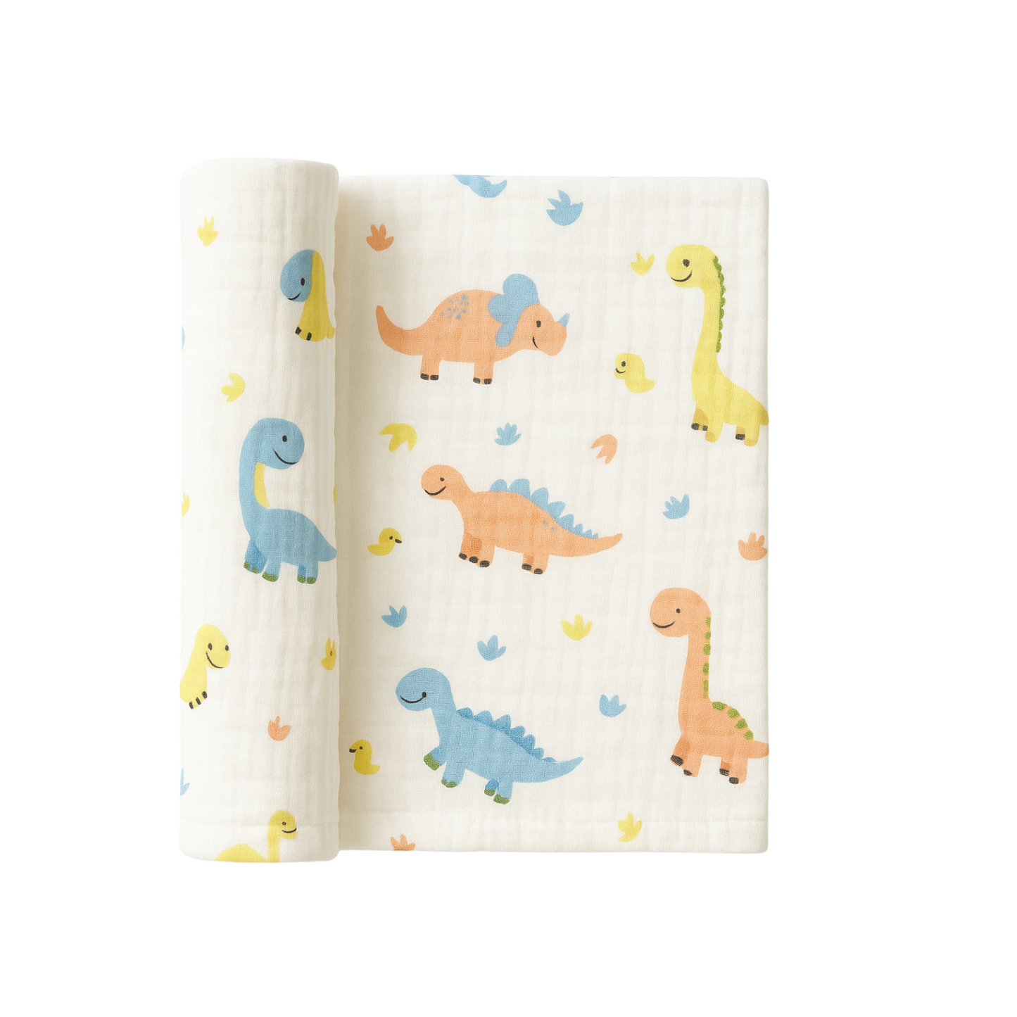 Softlia 3-Layer Baby Wrapper | Soft Cotton Swaddle Blanket for Newborns (0–6 Months)