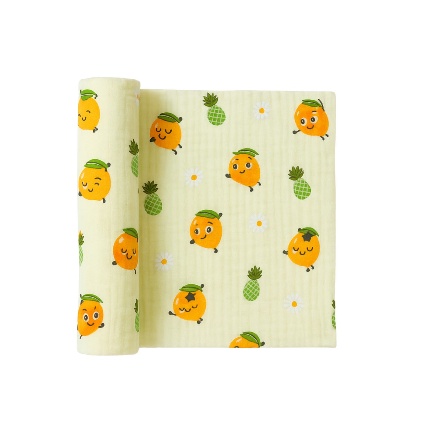 Softlia 3-Layer Baby Wrapper | Soft Cotton Swaddle Blanket for Newborns (0–6 Months)