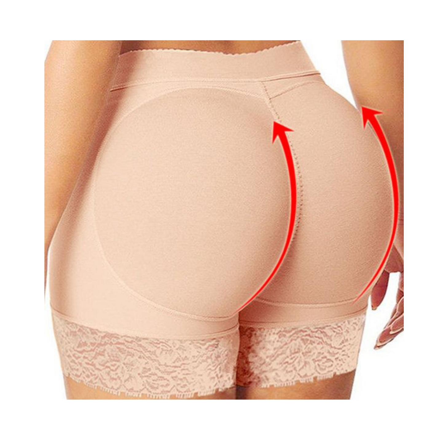 Seamless High-Waist Butt Lifter Shapewear for Women – Tummy Control Body Shaper Shorts
