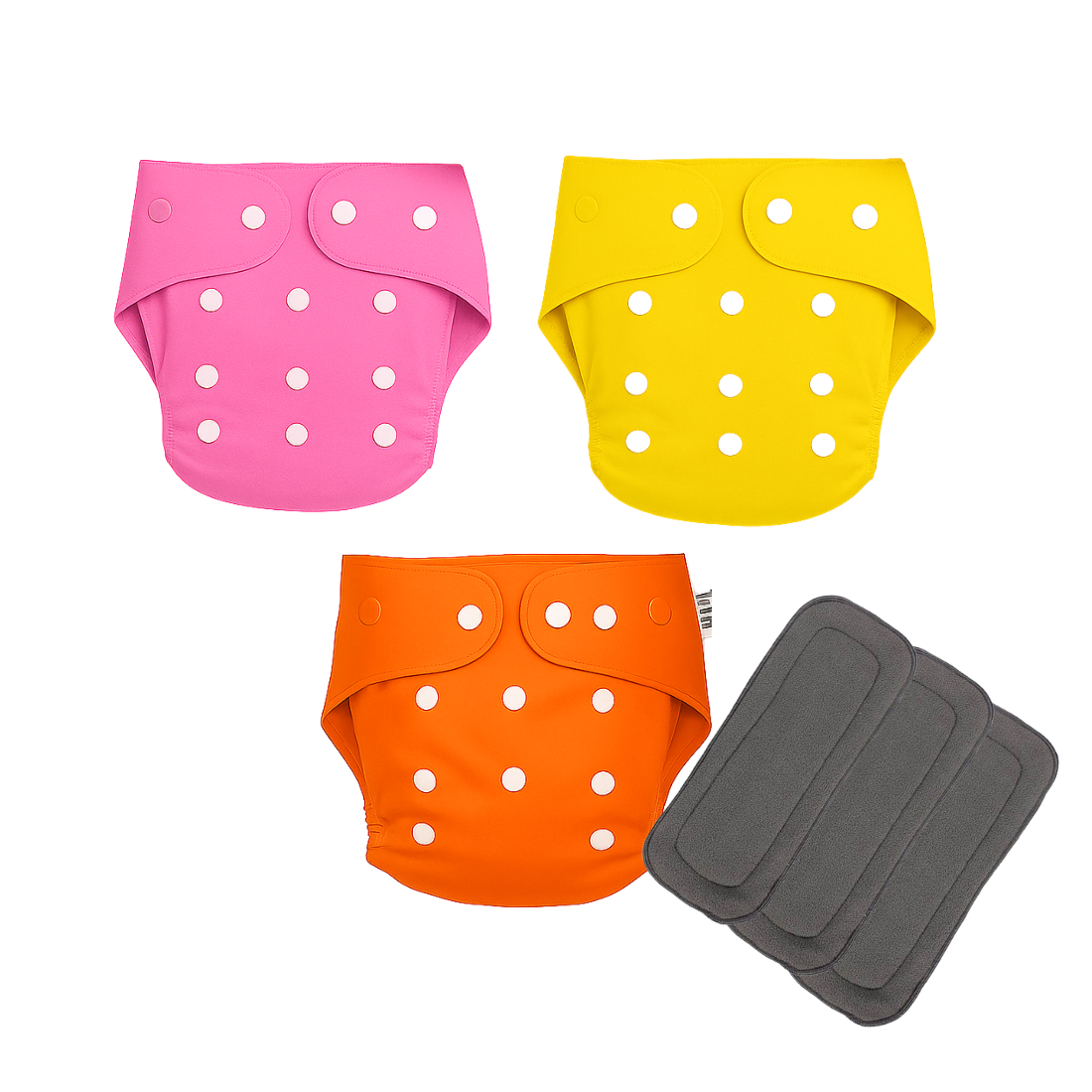 Softlia Reusable & Washable Cloth Diaper | Adjustable Size | 0-3 Years