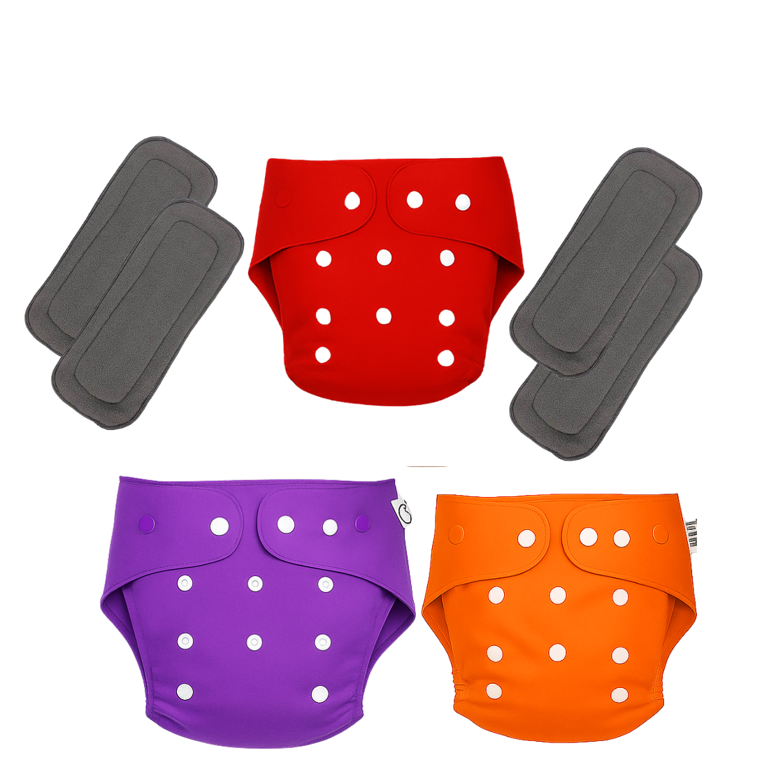Softlia Reusable & Washable Cloth Diaper | Adjustable Size | 0-3 Years