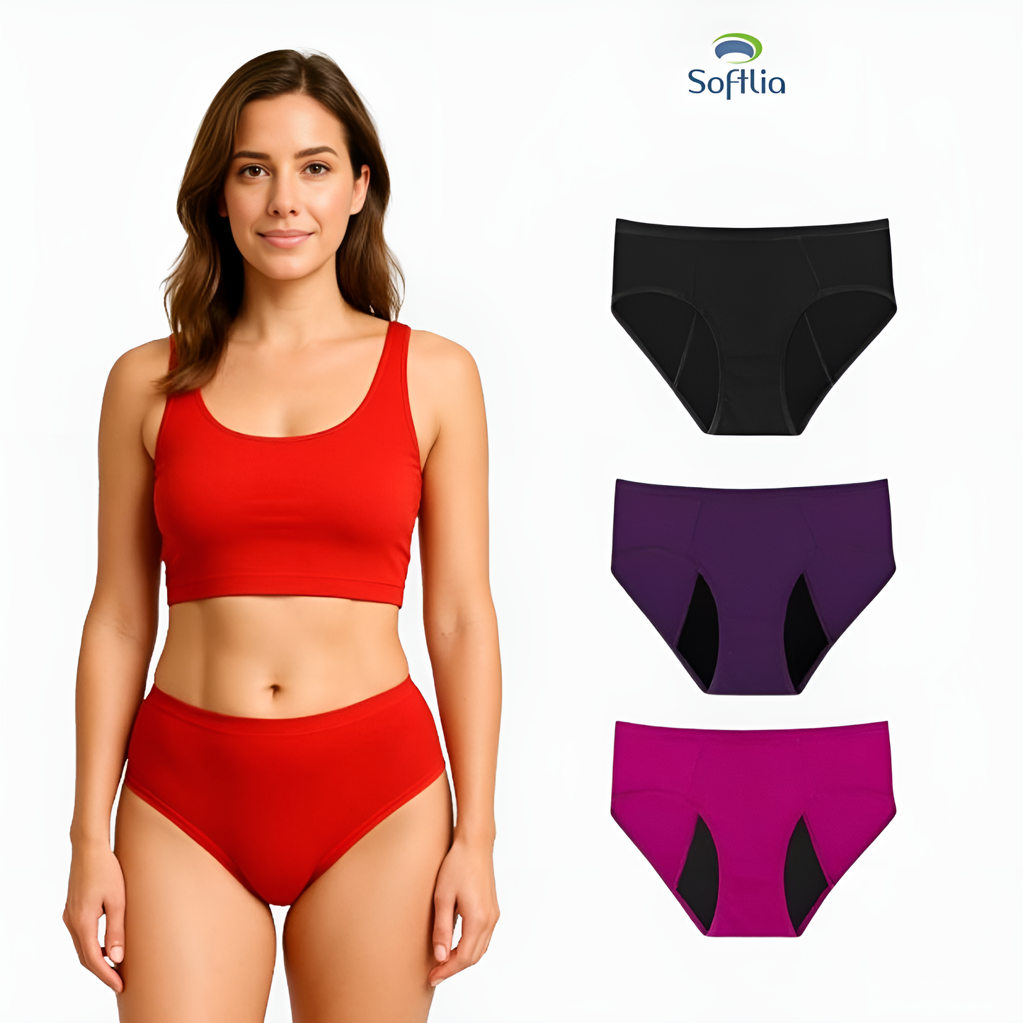 Softlia Period Panty Pack of 1 PC