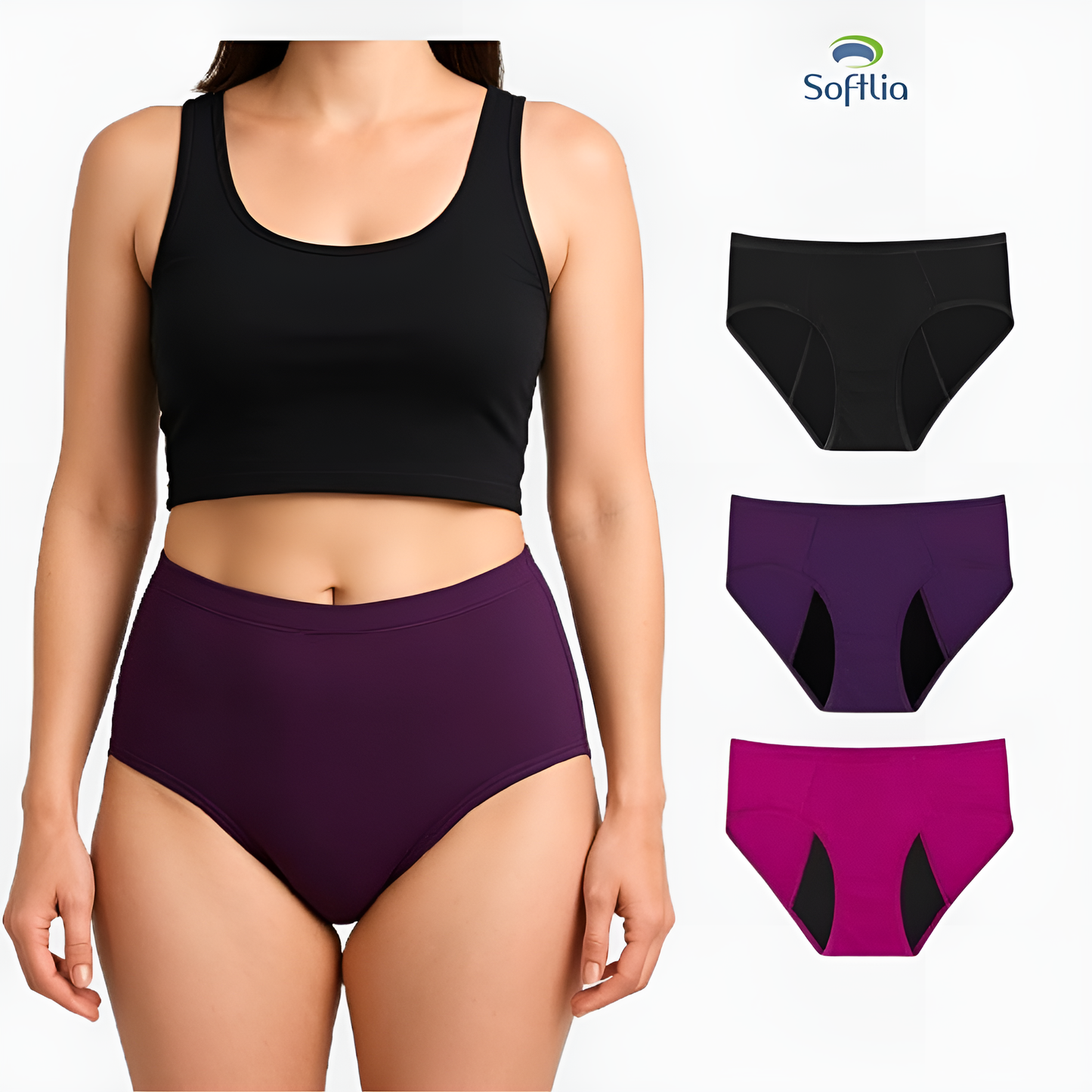 Softlia Period Panty Pack of 1 PC