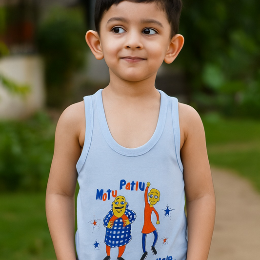 Vest – SoftSCotton oftlia , Breathable & ComfortableKids
