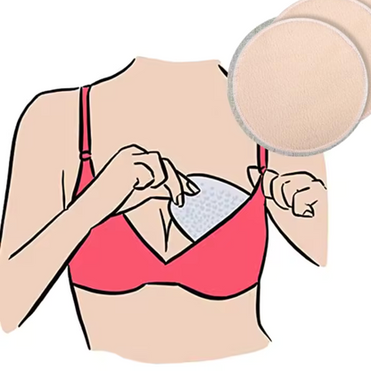 Softlia Reusable Breast Pads for Women – Soft, Absorbent & Leak-Proof – Pack of 3