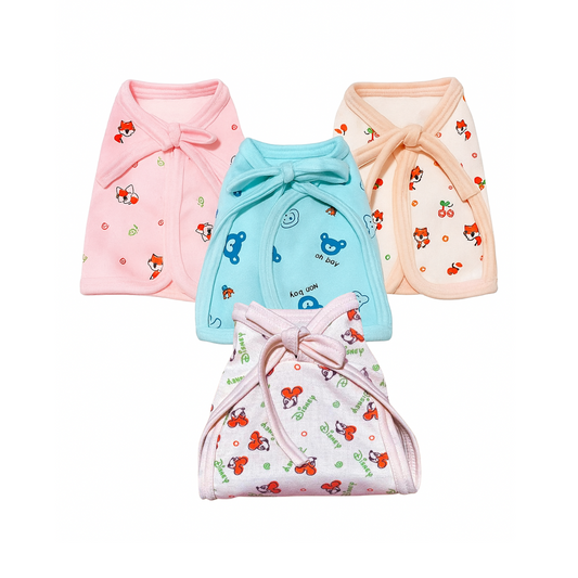Softlia Baby Langot U-Shape –  Nappies for Newborns & Infants – Pack of 4