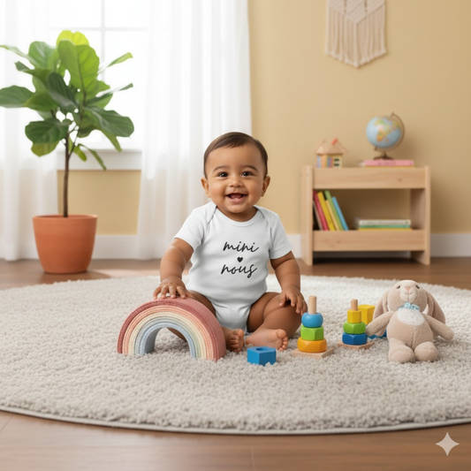 Softlia White Cotton Half Romper for Babies – Soft & Breathable Baby Bodysuit