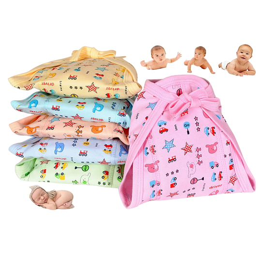 Softlia Baby Padded Langot – Soft Cotton, Leak-Resistant & Reusable – Pack of 5