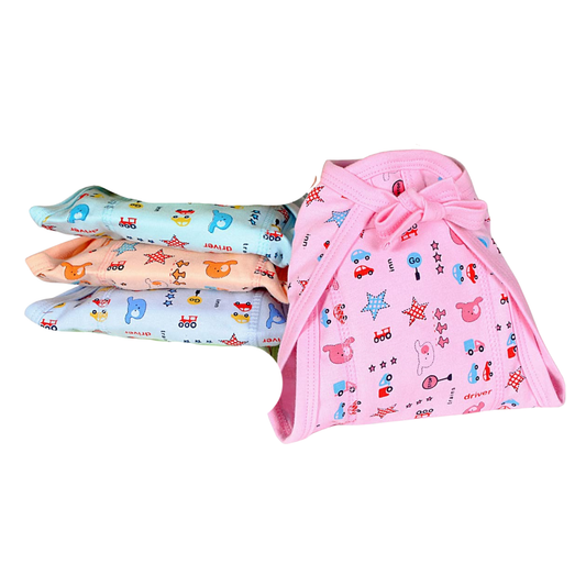 Softlia Baby Padded Langot – Soft Cotton, Leak-Resistant & Reusable – Pack of 4