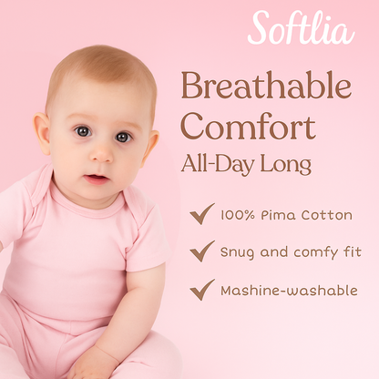 👶 Softlia Baby Romper | Soft, Stylish & Comfortable | Must-Have for Every Baby! 🌈