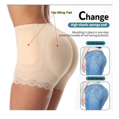 Seamless High-Waist Butt Lifter Shapewear for Women – Tummy Control Body Shaper Shorts