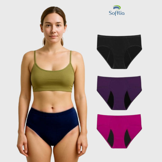 Softlia Leak-Proof Period Panty – Reusable, Rash-Free