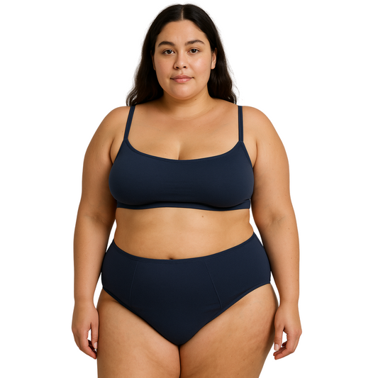Softlia Navy Blue Period Panty for Women – Leak-Proof Menstrual Underwear – Pack of 1