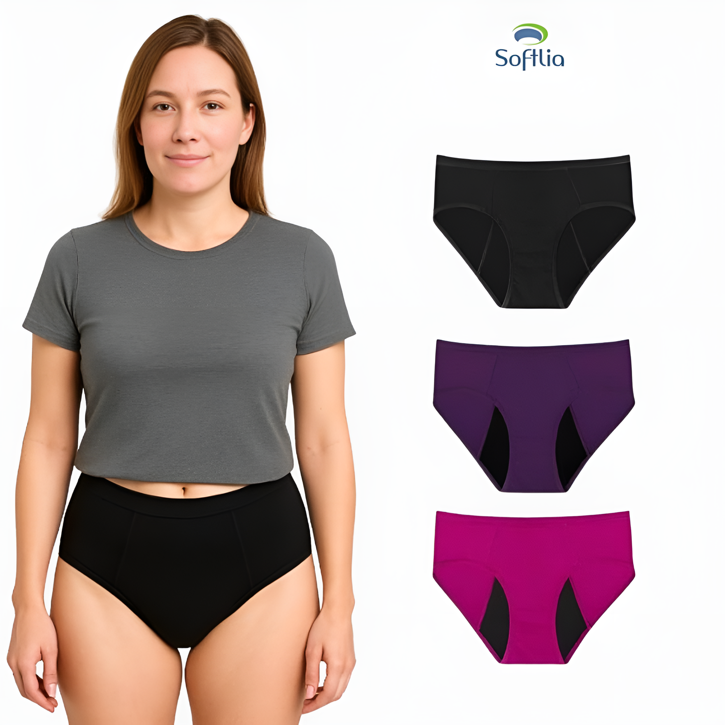 Softlia Period Panty Pack of 1 PC