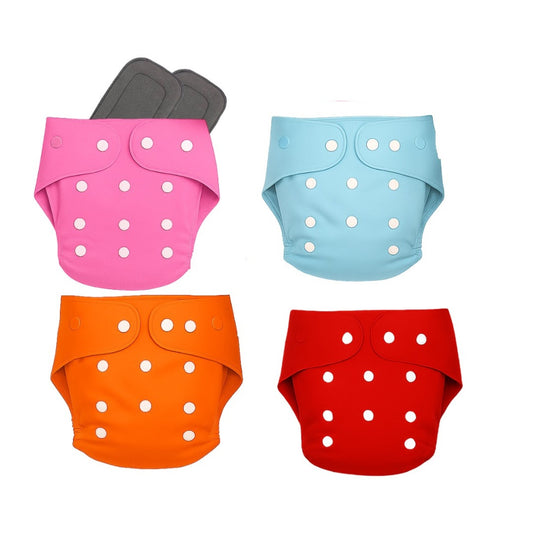 Softlia Reusable Cloth Diapers for Babies – Pack of 4