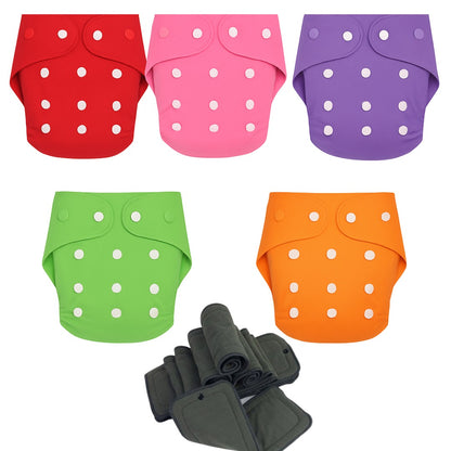 Softlia Baby Cloth Diapers – Pack of 5