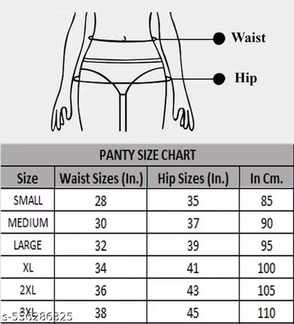 Softlia Women’s Cotton Printed Panty | Soft & Breathable Mid-Rise Briefs (Pack of 3/5/6)